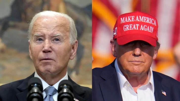 Trump culpa a Biden de la contracción del PIB y niega la responsabilidad de sus aranceles
