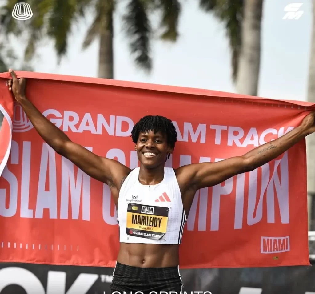 Marileidy conquista parada de Miami con nuevo récord de 200 metros